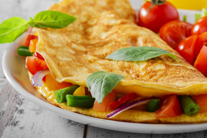 Omelette aux Légumes